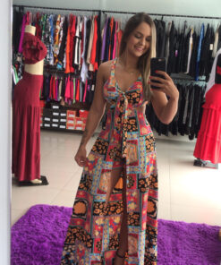 Macaquinho longo encanto fenda