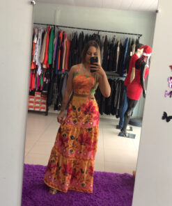 Conjunto encanto alça grossa