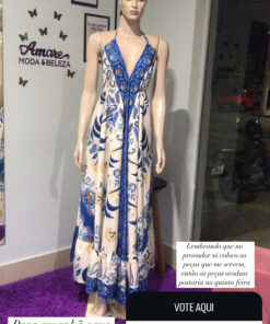 Vestido inspiração indiano