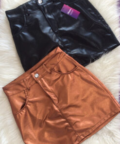 Saia courino brilhosa