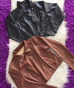 Jaqueta courino marrom