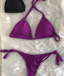 Biquíni curtininha com bojo