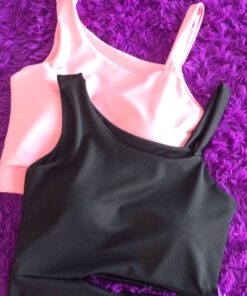 croped alça fina e alça grossa