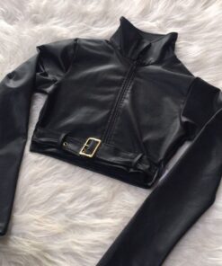 JAQUETA CROPED CIRRE