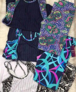 CONJUNTO LEG + TOP EMBUTIDO ESTAMPADO