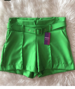 SHORT ALFAIATARIA CINTO GROSSO