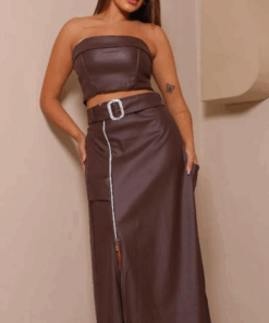 CONJUNTO MIDI COURINO MARROM CAFE