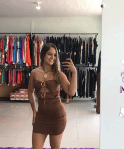 VESTIDO TBINHO TOMARA QUE CAIA ARGOLAS