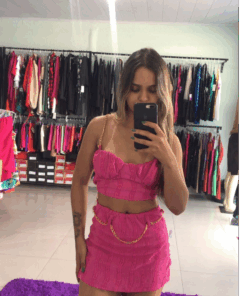 CONJUNTO ROSA CORRENTE