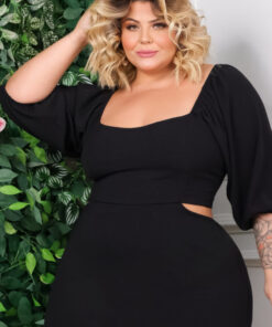 Vestido duna plus size