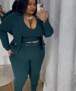 Conjunto três peças plus